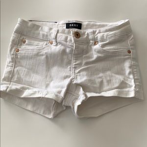 COPY - White DKNY girls slightly distressed jean …